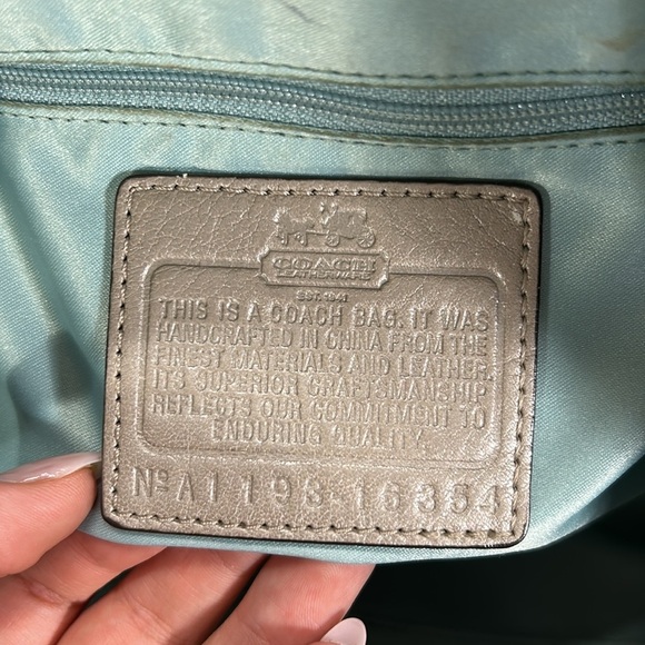 Coach 16354 Madison Embossed Python Sophia Handbag - Picture 12 of 12